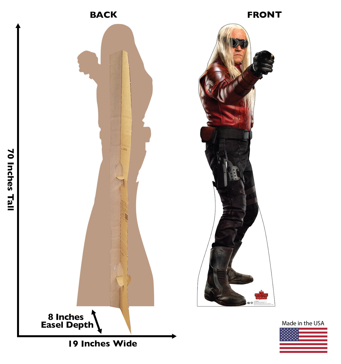 Life-Size Savant Cardboard Cutout – The Suicide Squad - All Cutouts