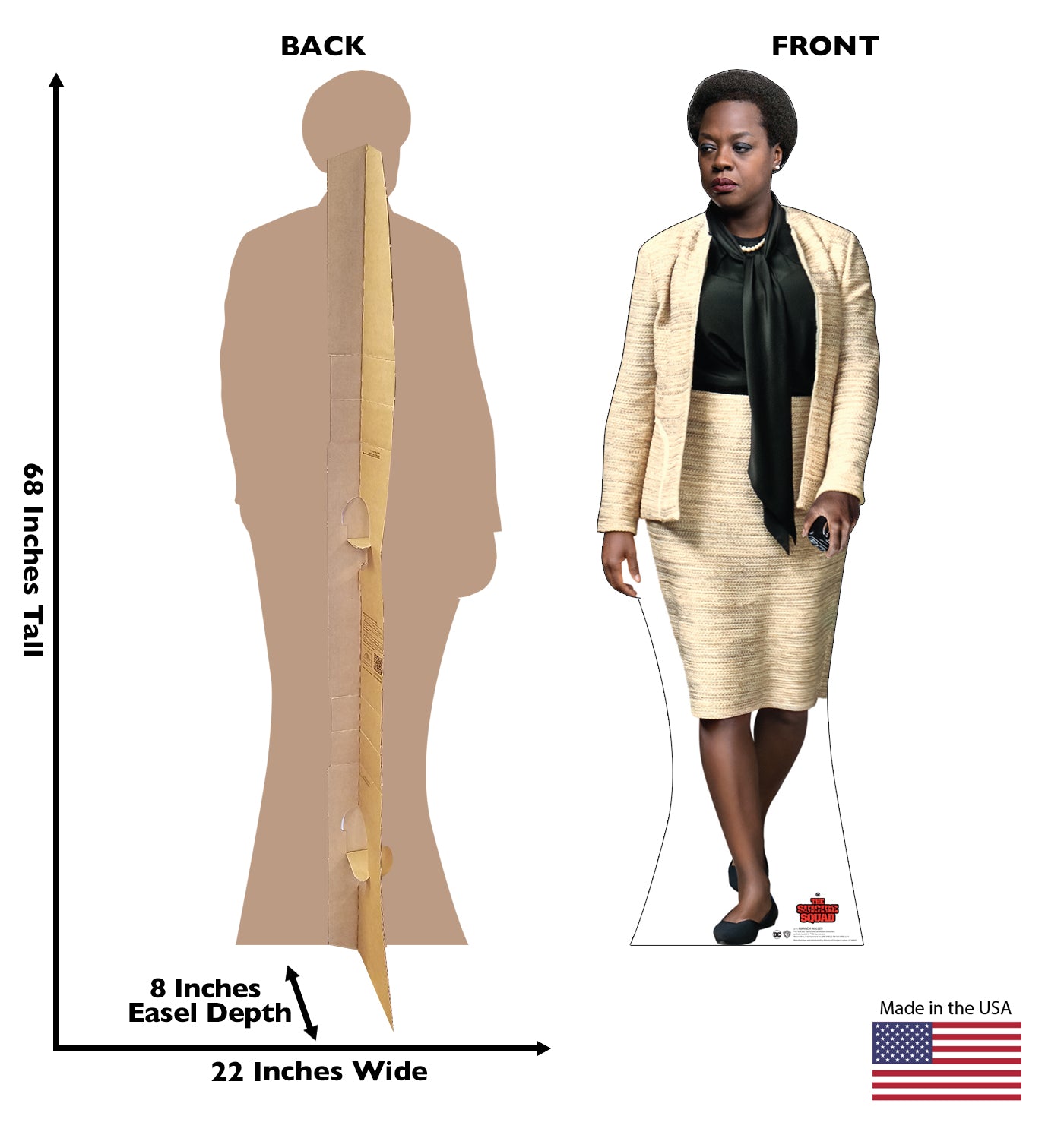Life-Size Amanda Waller Cardboard Standee – The Suicide Squad - All Cutouts
