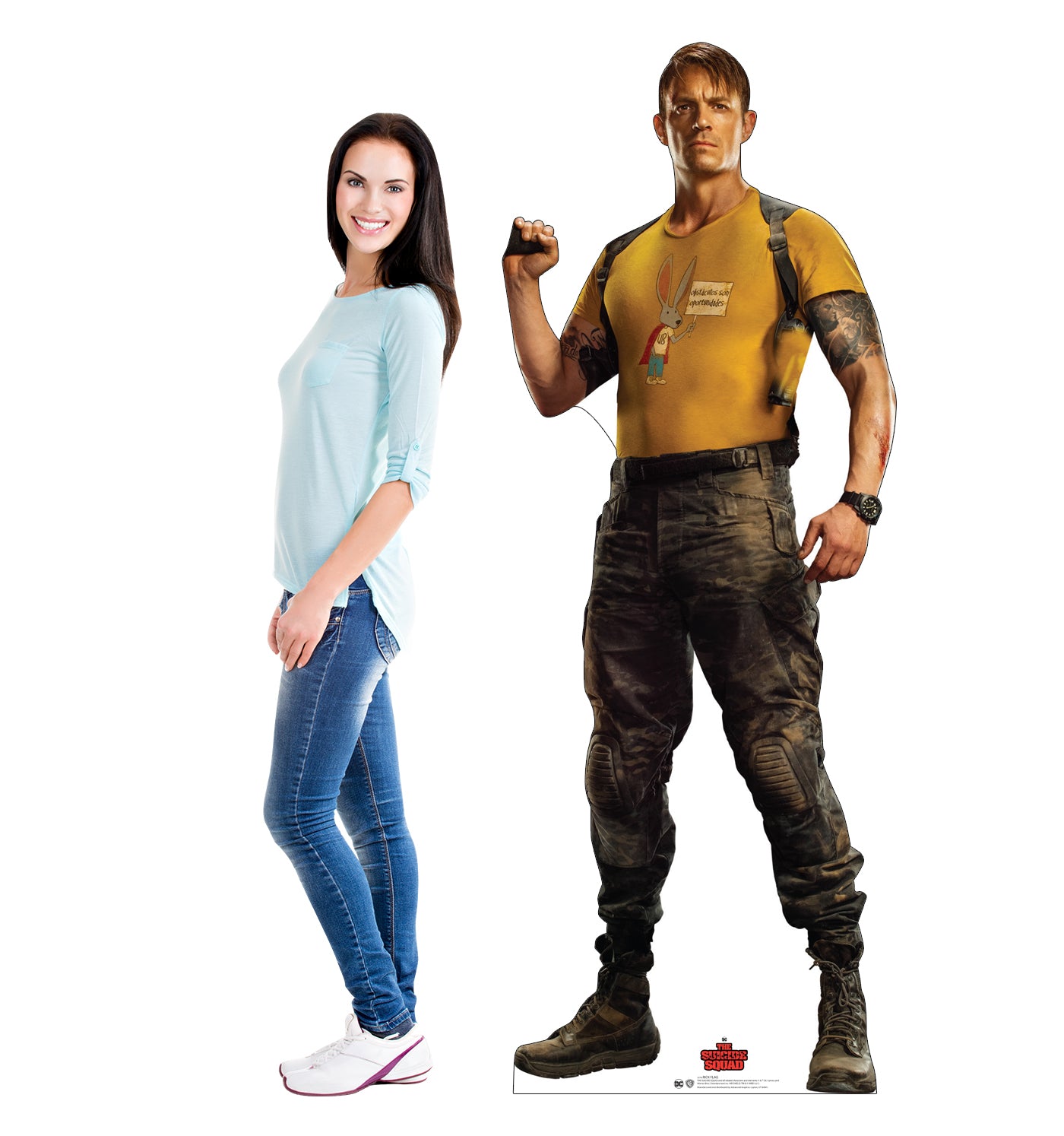 Life-Size Rick Flag Cardboard Cutout – The Suicide Squad - All Cutouts