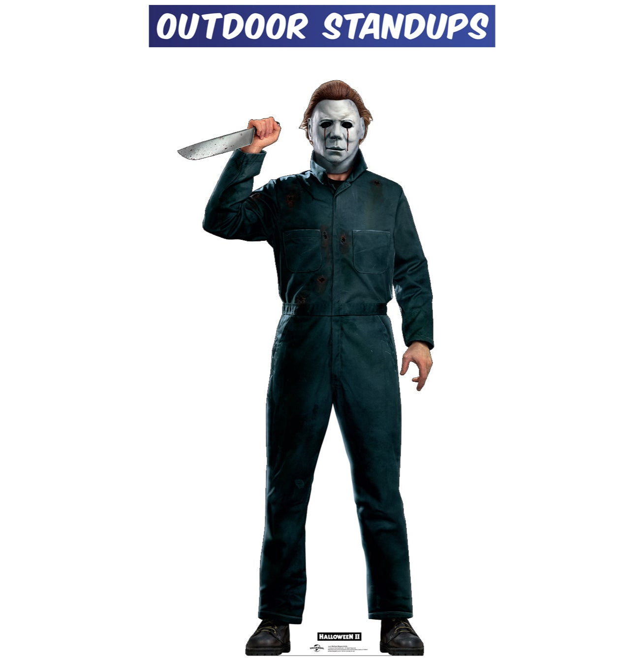 Michael Myers with Knife Life-Size Coroplast Standee - All Cutouts