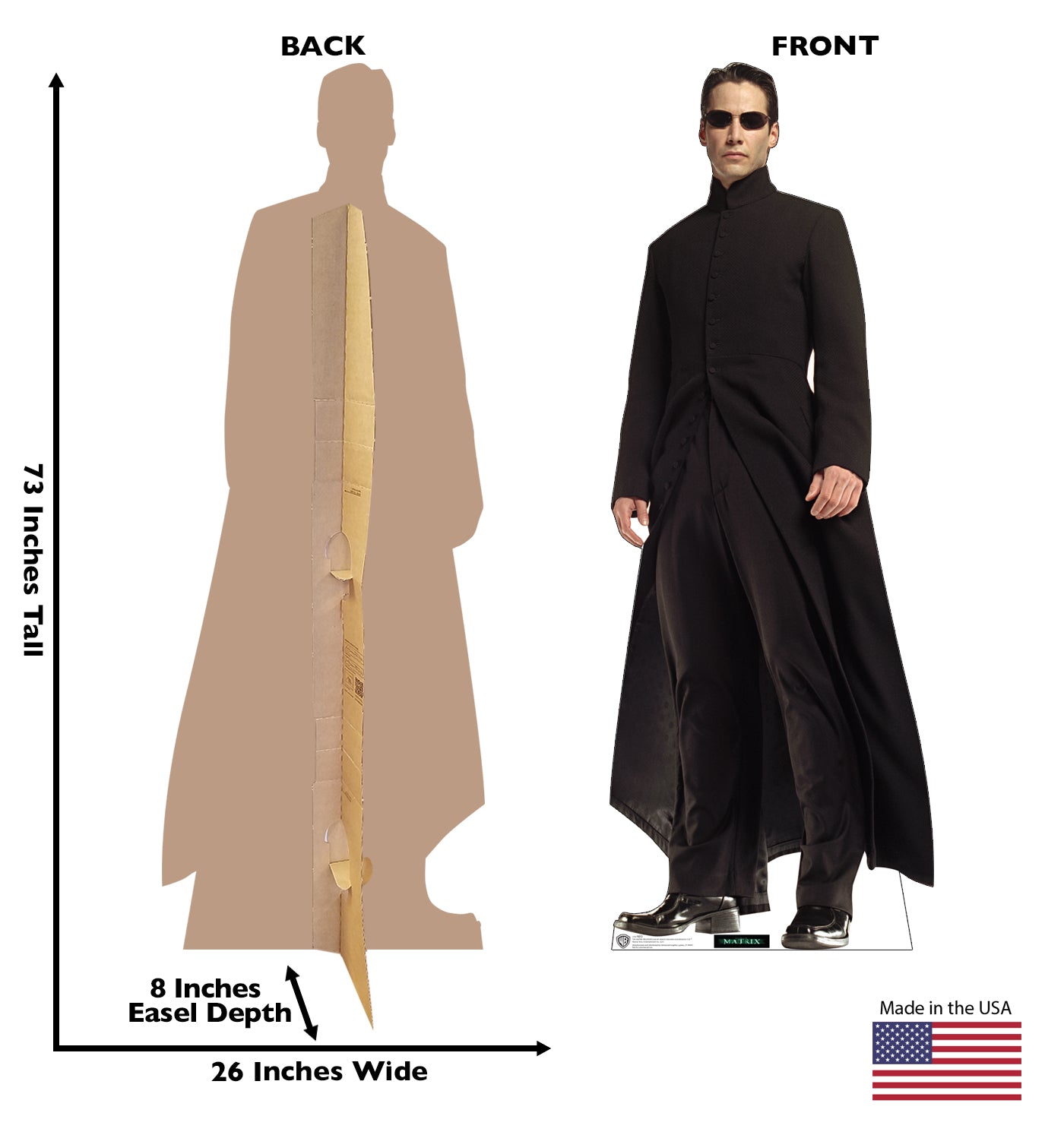 Life-Size Neo Cardboard Cutout – The Matrix - All Cutouts