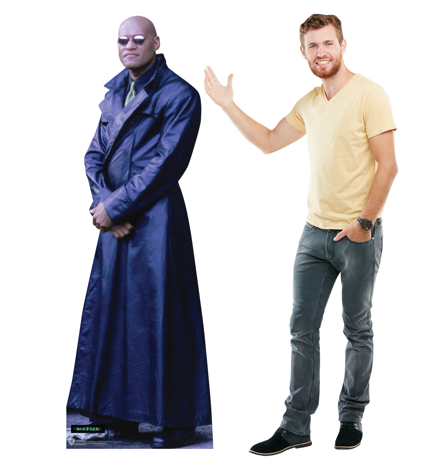 Life-Size Morpheus Cardboard Cutout – The Matrix - All Cutouts