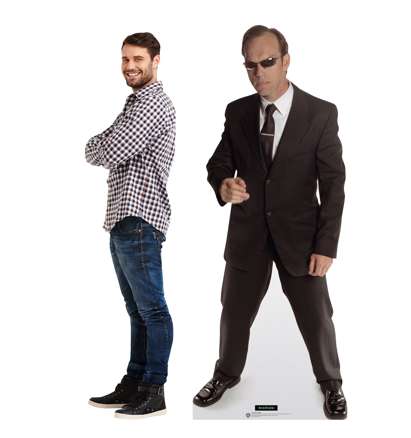 Life-Size Agent Smith Cardboard Cutout – The Matrix - All Cutouts