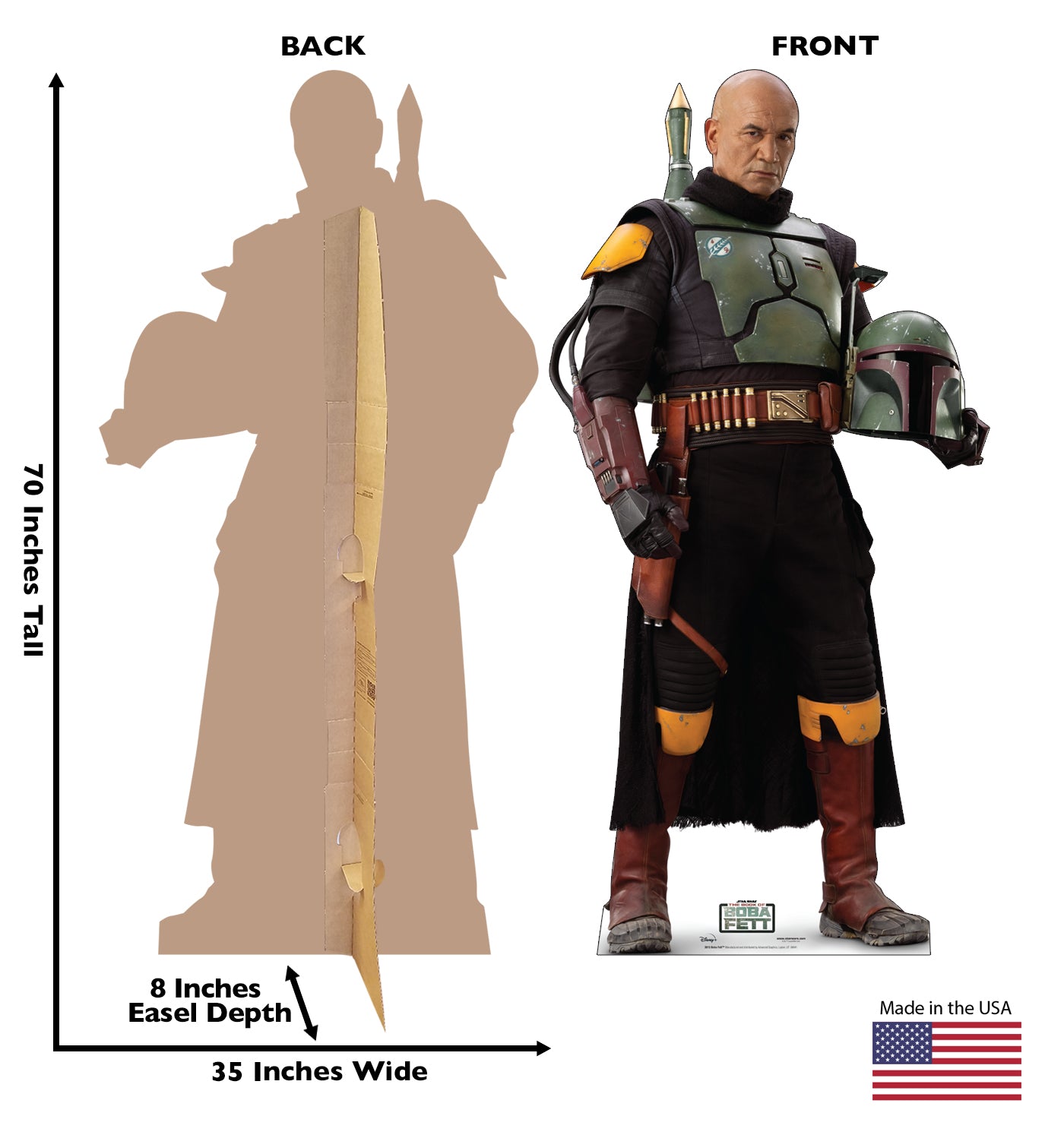 Life-Size Boba Fett Cardboard Cutout - All Cutouts
