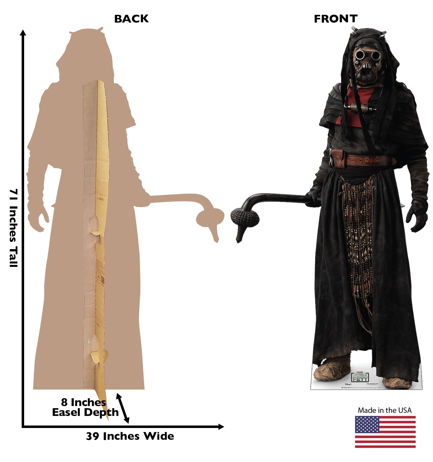 Life-Size Cardboard Cutout of Tusken Warrior - All Cutouts