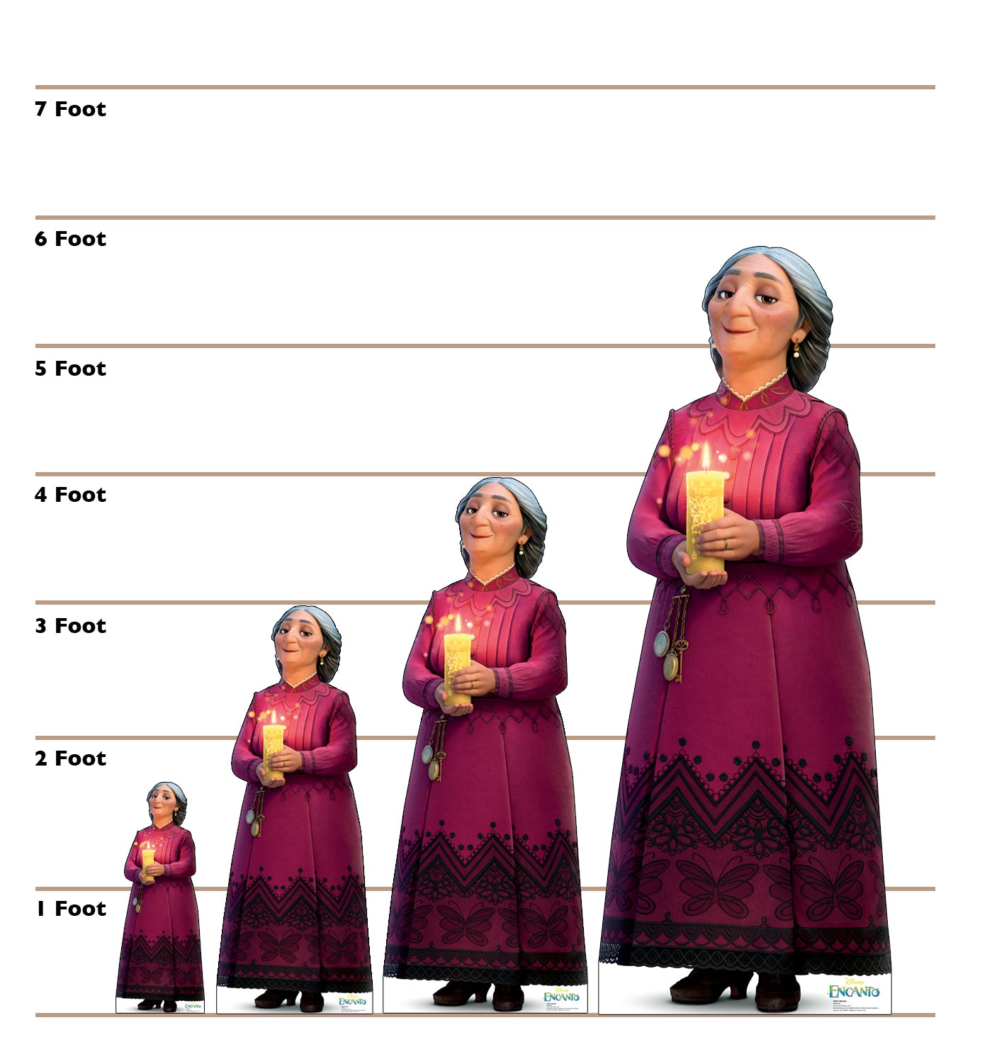 Life-Size Cardboard Cutout of Abuela - All Cutouts
