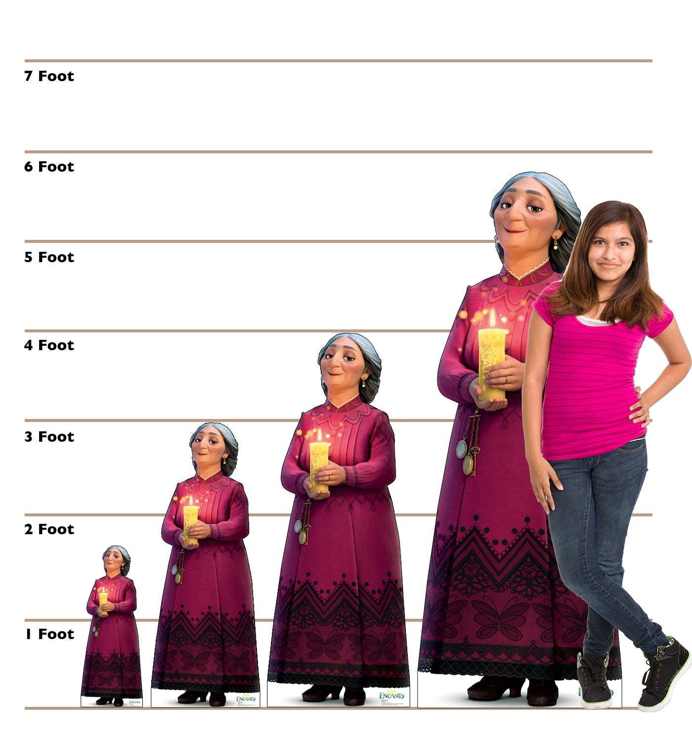 Life-Size Cardboard Cutout of Abuela - All Cutouts
