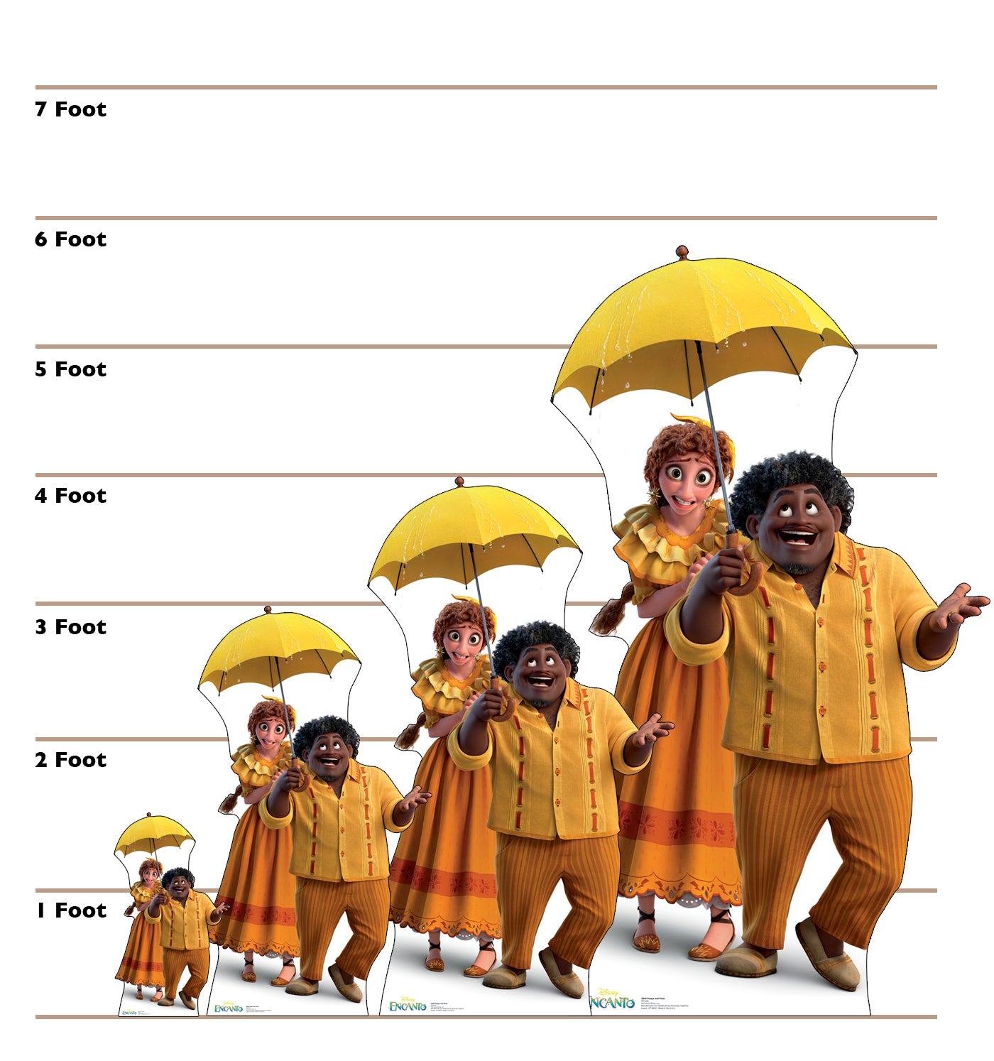 Life-Size Cardboard Cutout of Pepa & Felix - All Cutouts