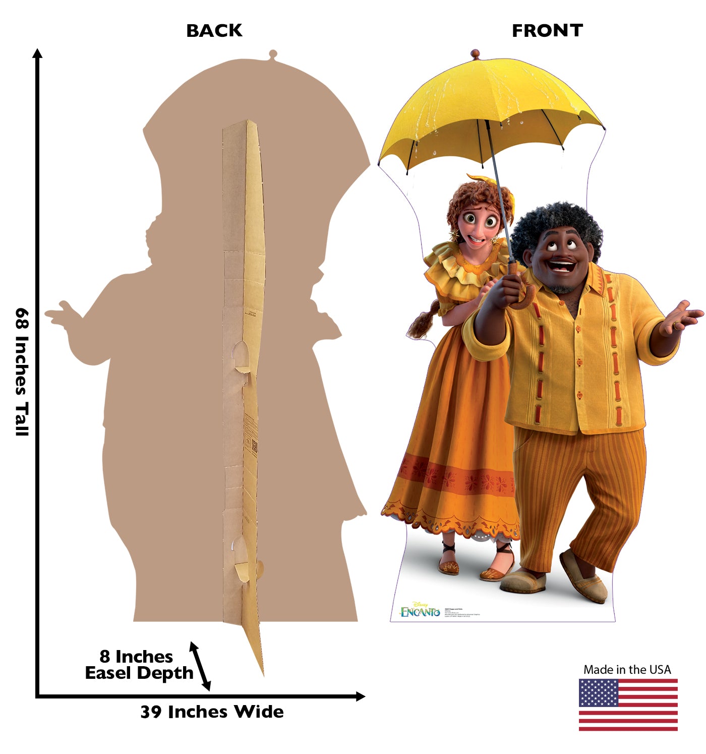 Life-Size Cardboard Cutout of Pepa & Felix - All Cutouts
