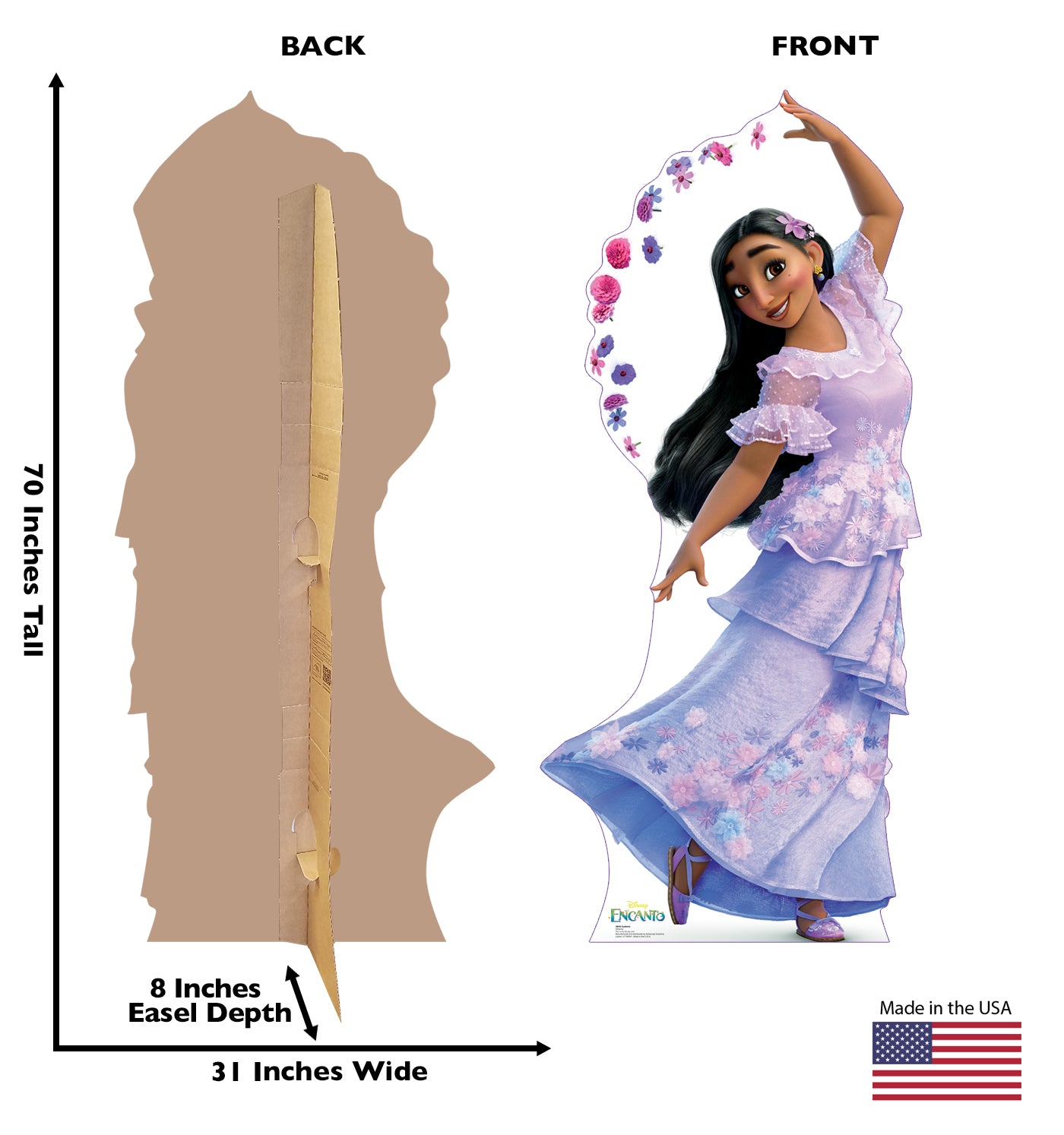 Life-Size Cardboard Cutout of Isabela - All Cutouts