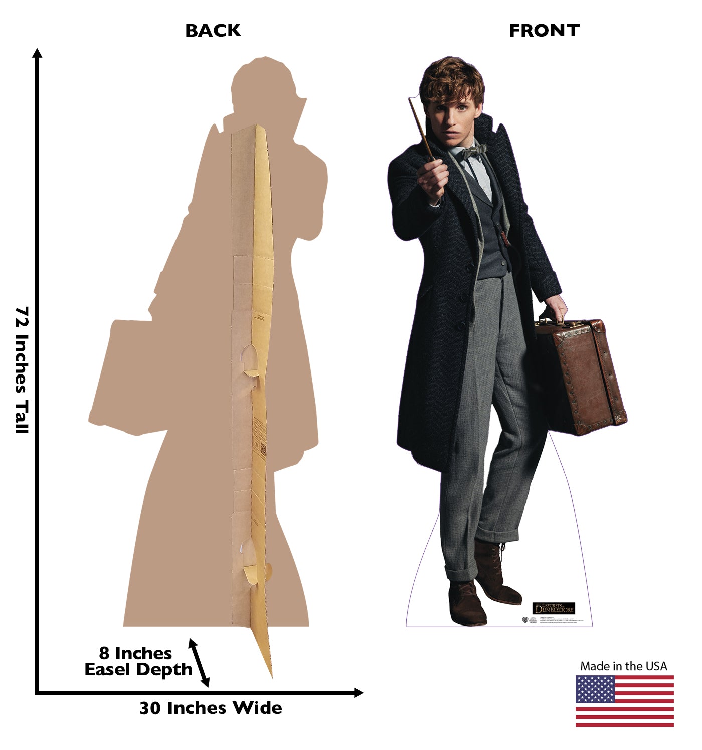 Life-Size Cardboard Cutout of Newt Scamander - All Cutouts