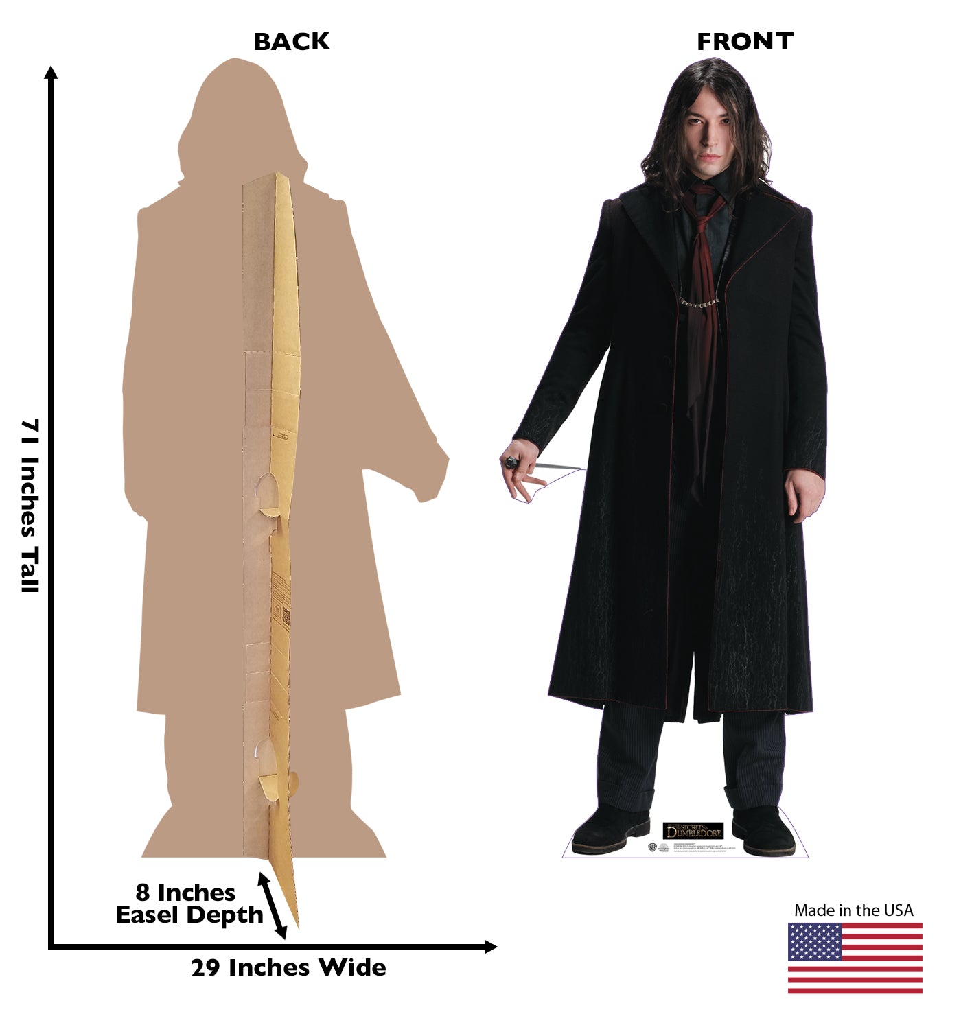 Life-Size Cardboard Cutout of Credence Barebone - All Cutouts