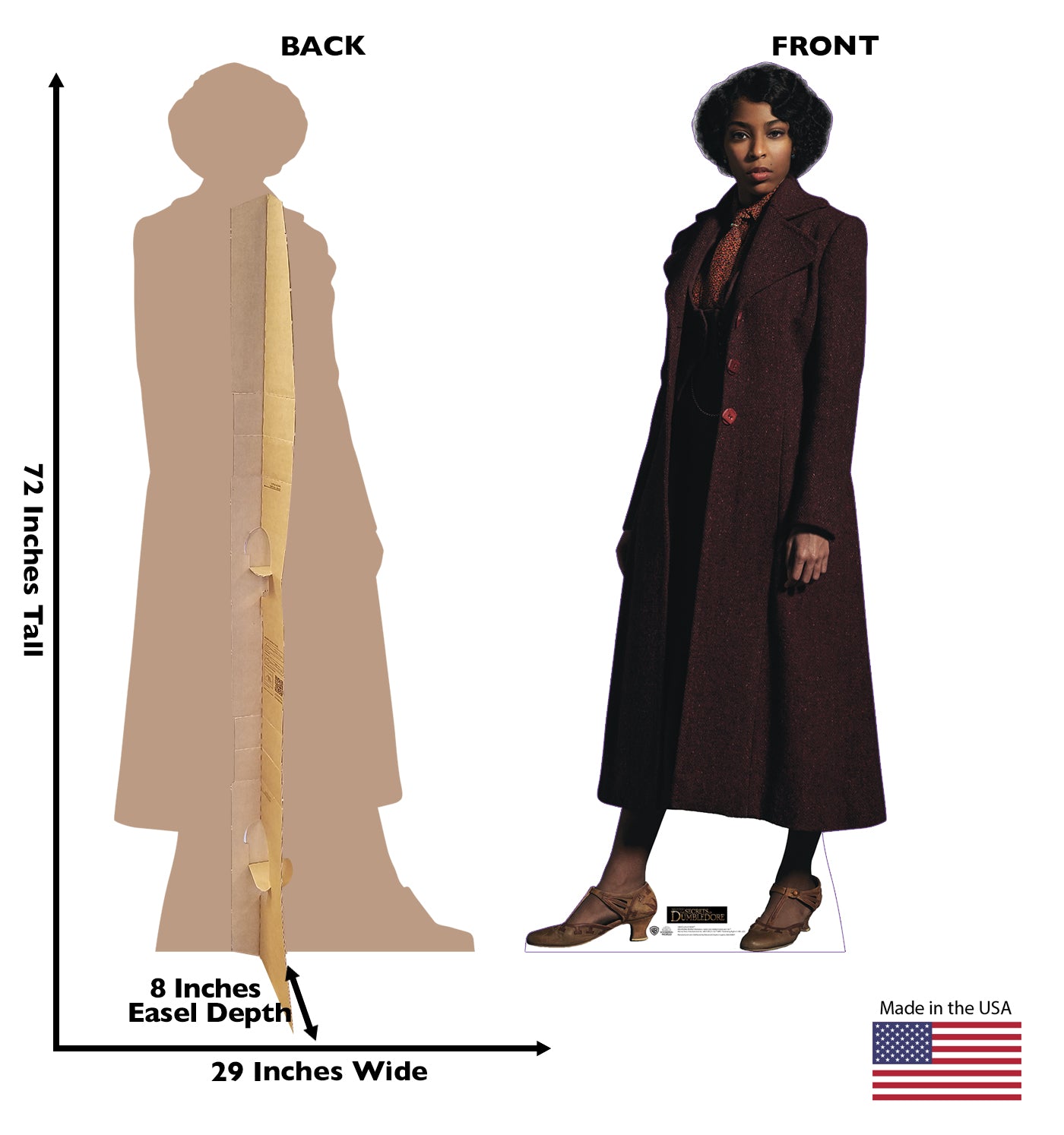 Life-Size Cardboard Cutout of Eulalie Hicks - All Cutouts