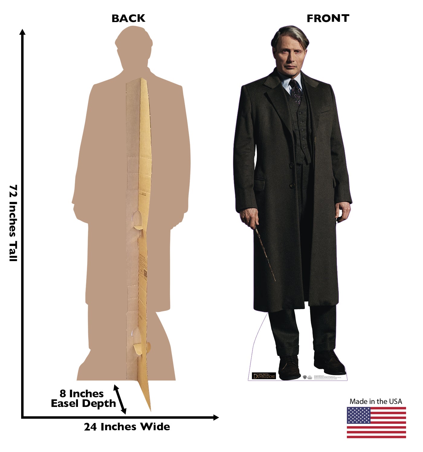 Life-Size Cardboard Cutout of Gellert Grindelwald - All Cutouts