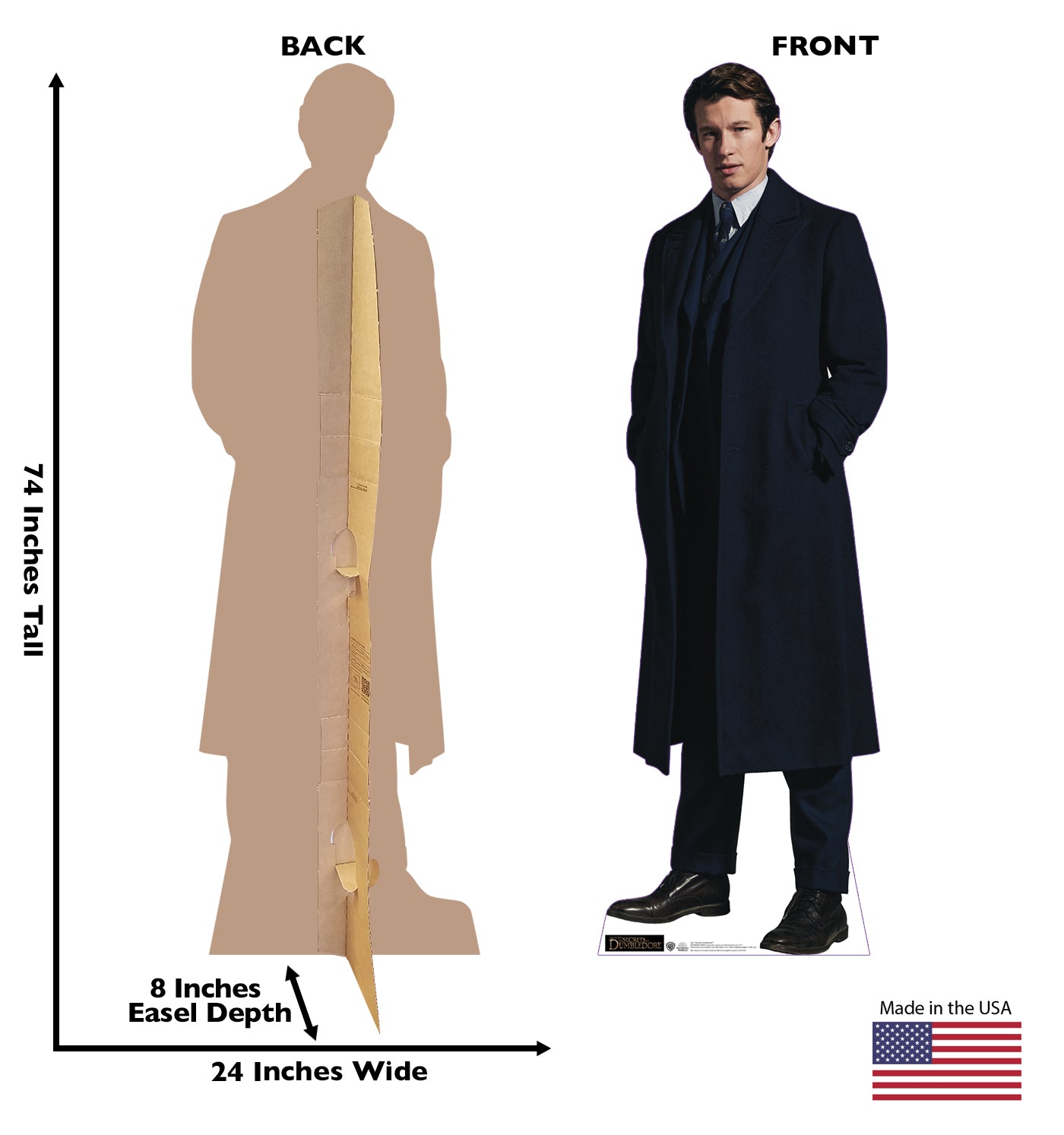 Life-Size Cardboard Cutout of Theseus Scamander - All Cutouts