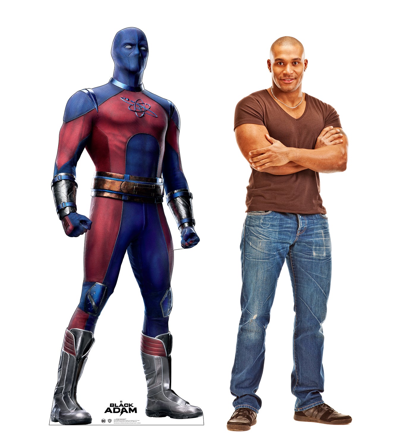 Life-Size Cardboard Cutout of Atom Smasher