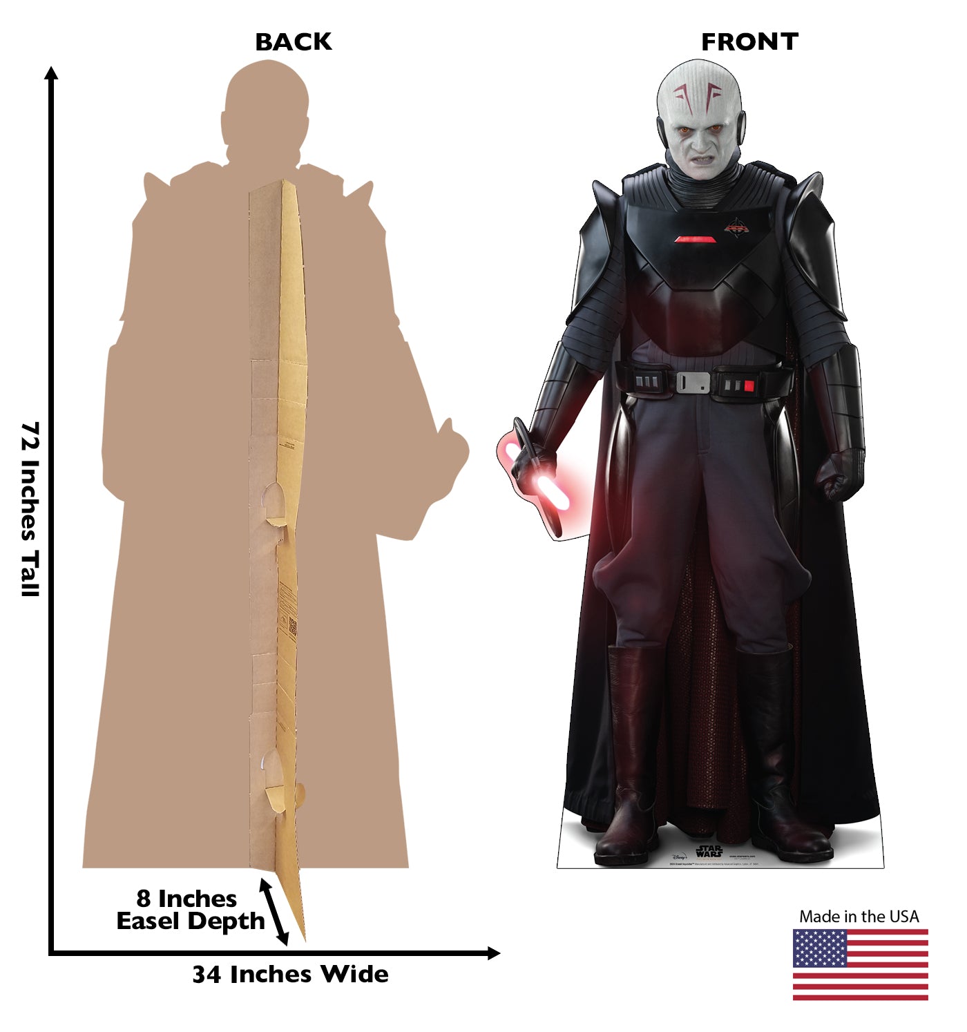 Life-size Cardboard Cutout of Grand Inquisitor - All Cutouts