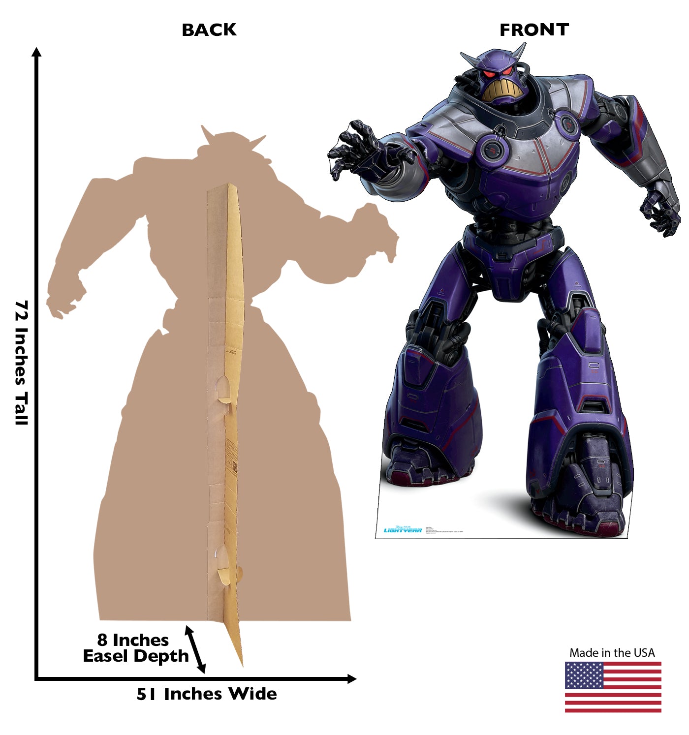 Life-size Cardboard Cutout of Zurg - All Cutouts