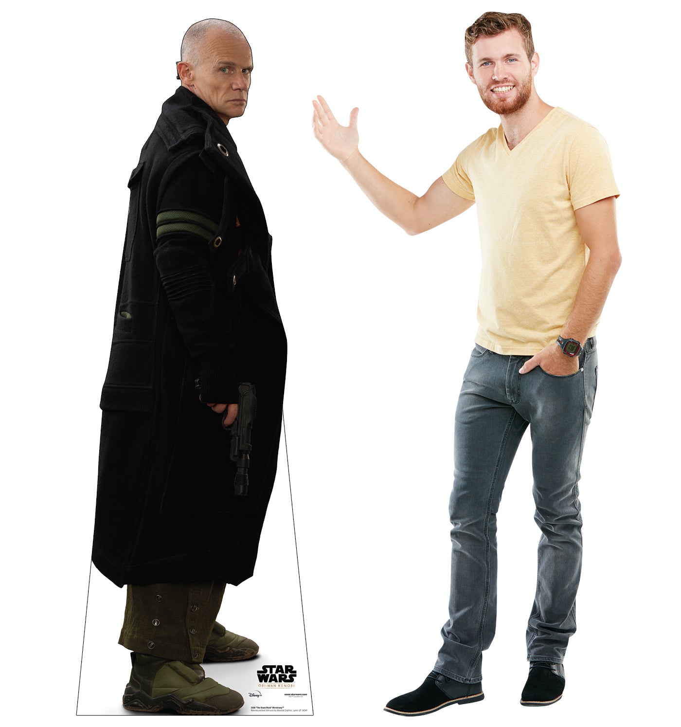Life-size Cardboard Cutout of The Black Mask Mercenary - All Cutouts
