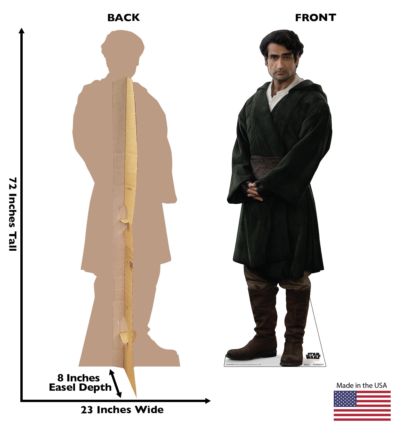 Life-size Cardboard Cutout of Haja Estree - All Cutouts