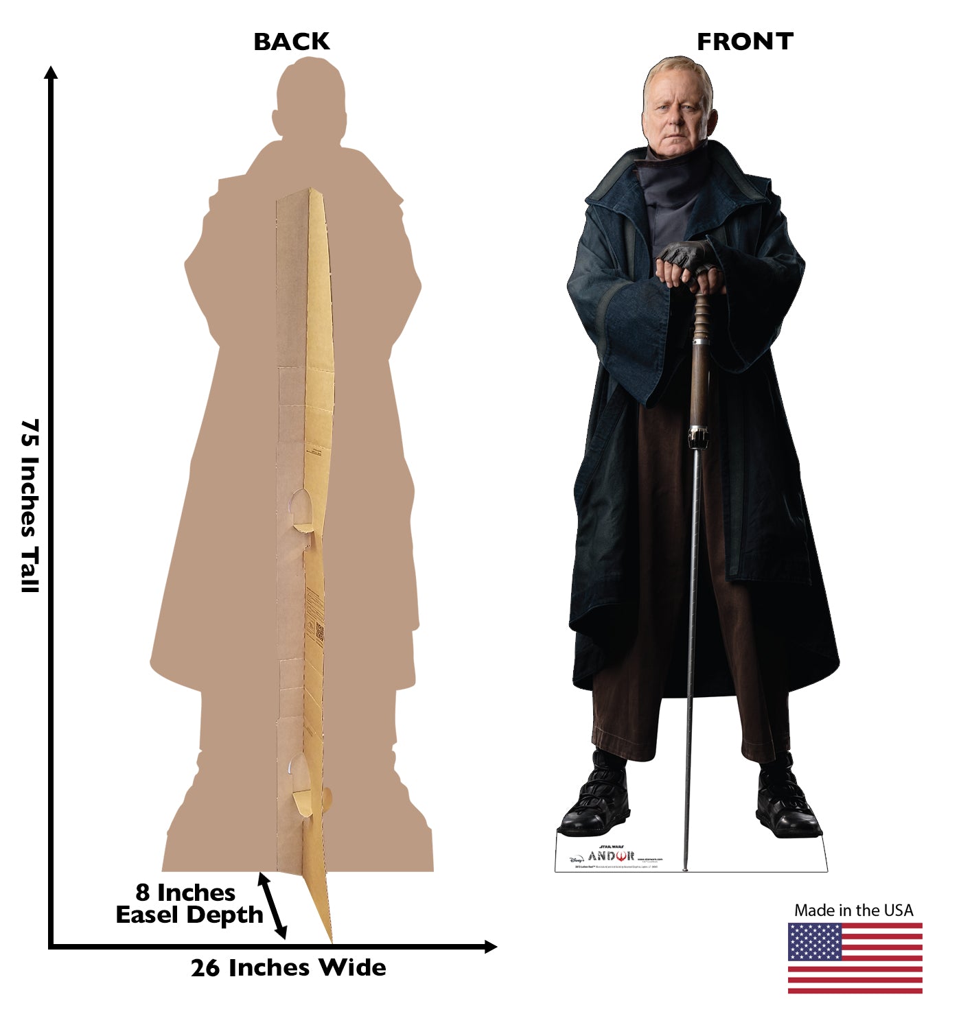 Life-size Cardboard Cutout of Luthen Rael - All Cutouts