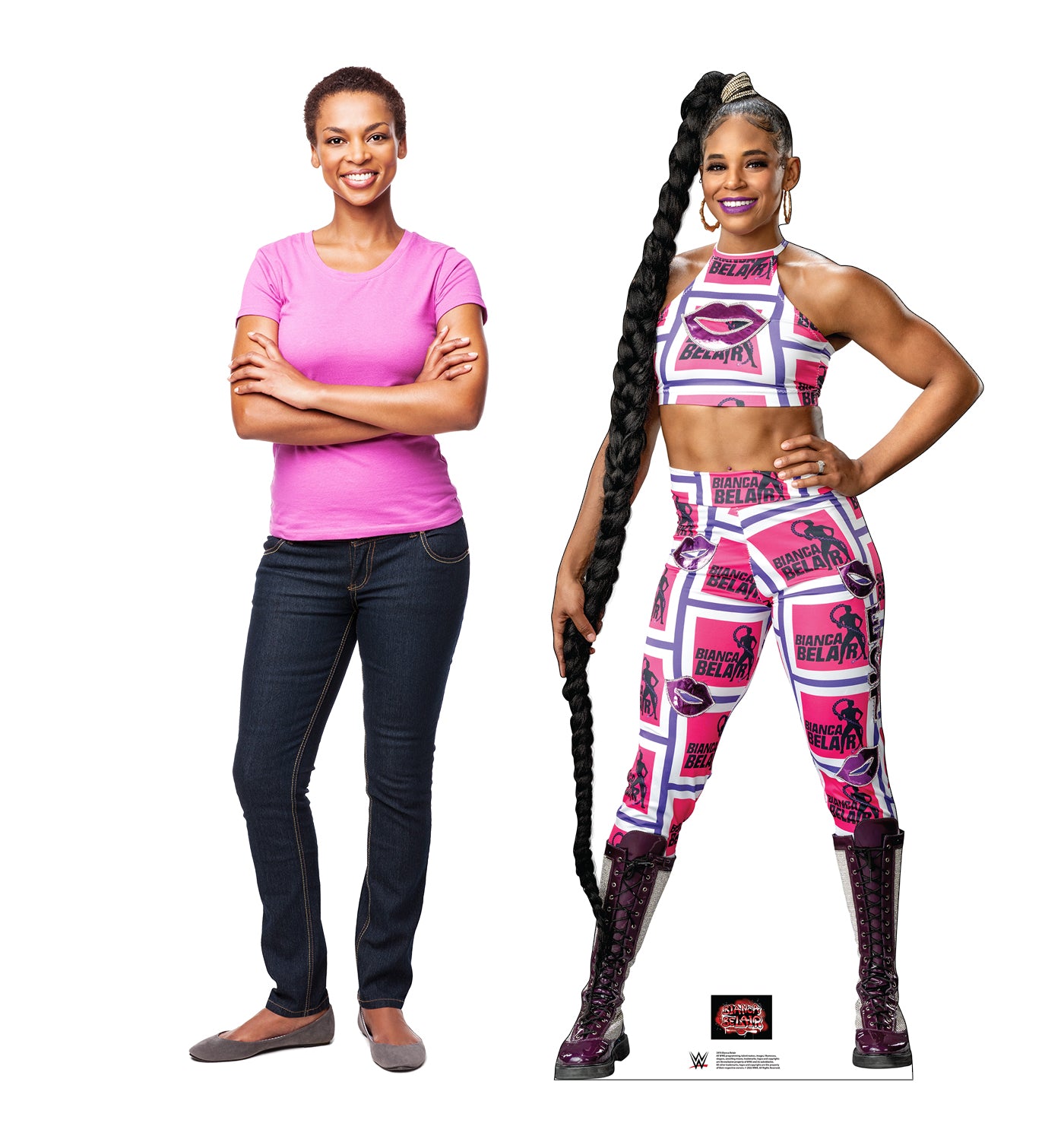 Life-size Cardboard Cutout of Bianca Belair - All Cutouts