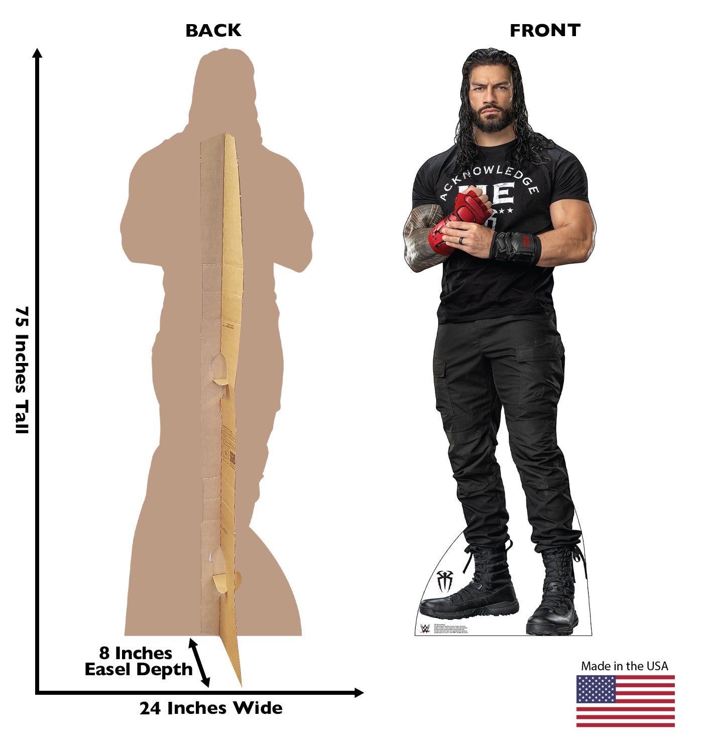 Life-size Cardboard Cutout of Roman Reigns - All Cutouts