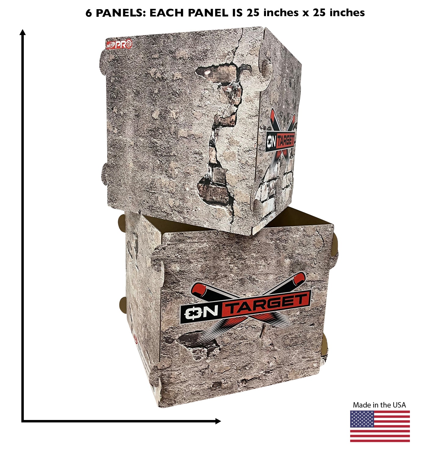 Life-size Cardboard Cutout of Nerf Brick Walls - All Cutouts