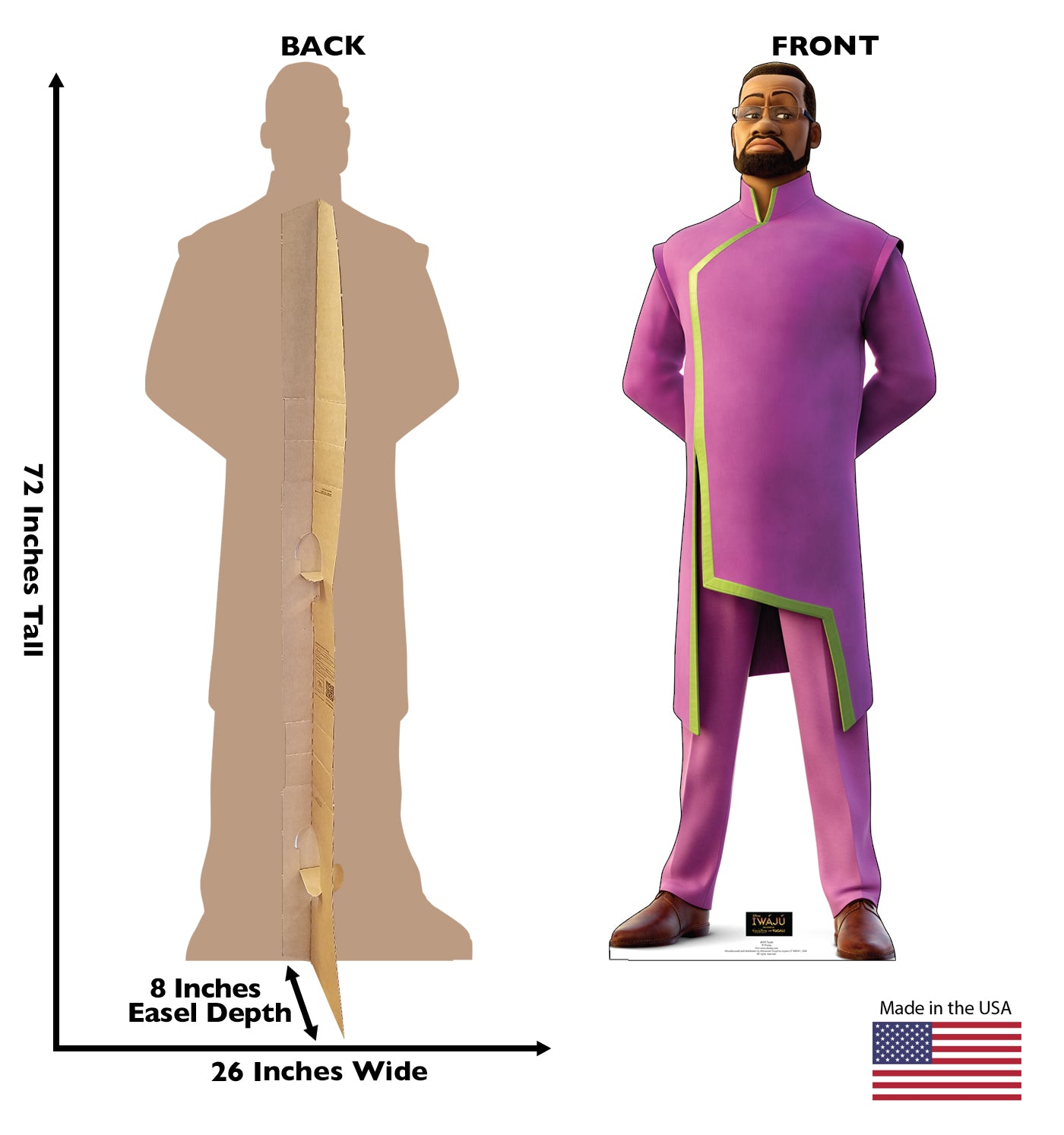 Life-size Cardboard Cutout of Tunde - All Cutouts