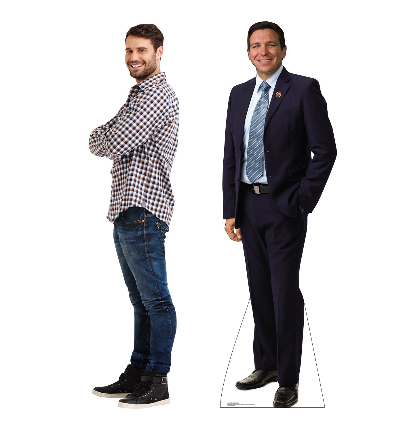 Life-size Cardboard Cutout of Governor Ron DeSantis - All Cutouts