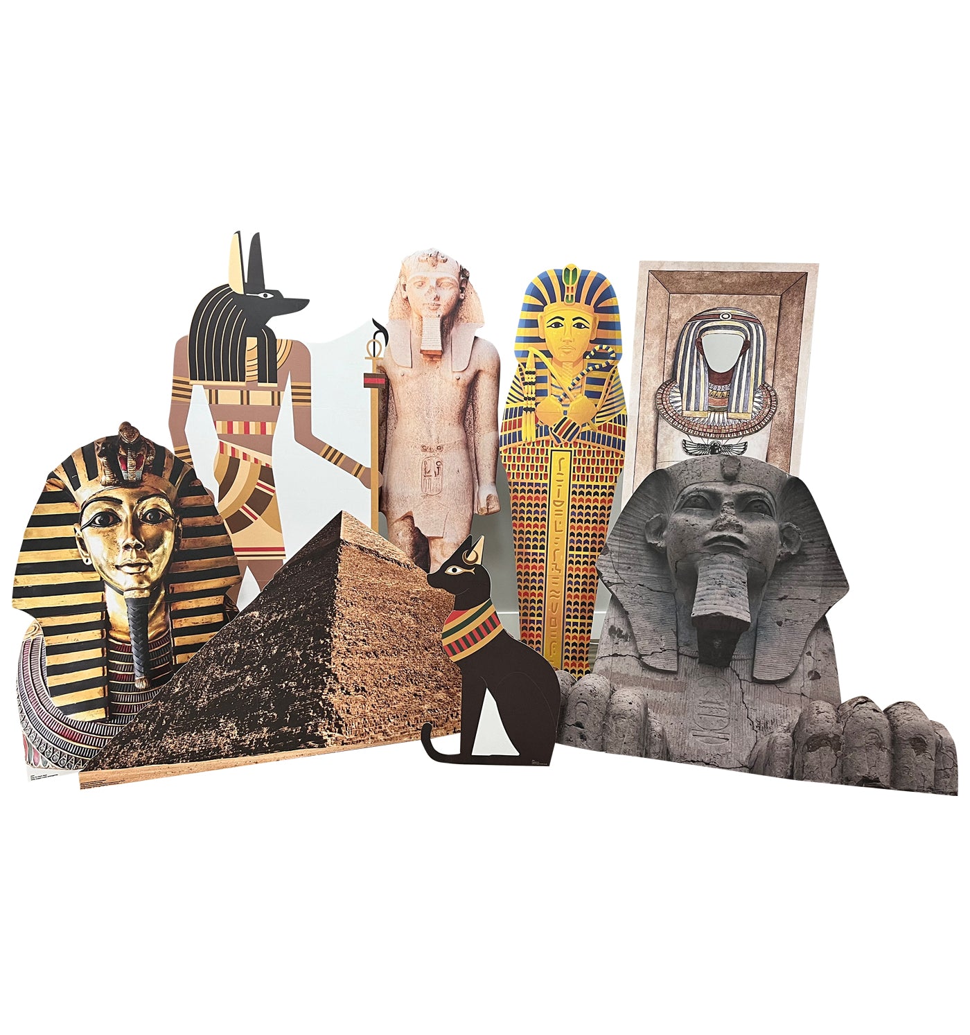 Egyptian Theme Set Life-Size Cardboard Cutout - All Cutouts