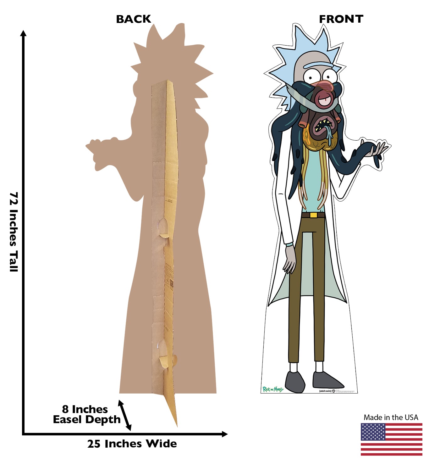 Life-size Cardboard Cutout of Rick - All Cutouts