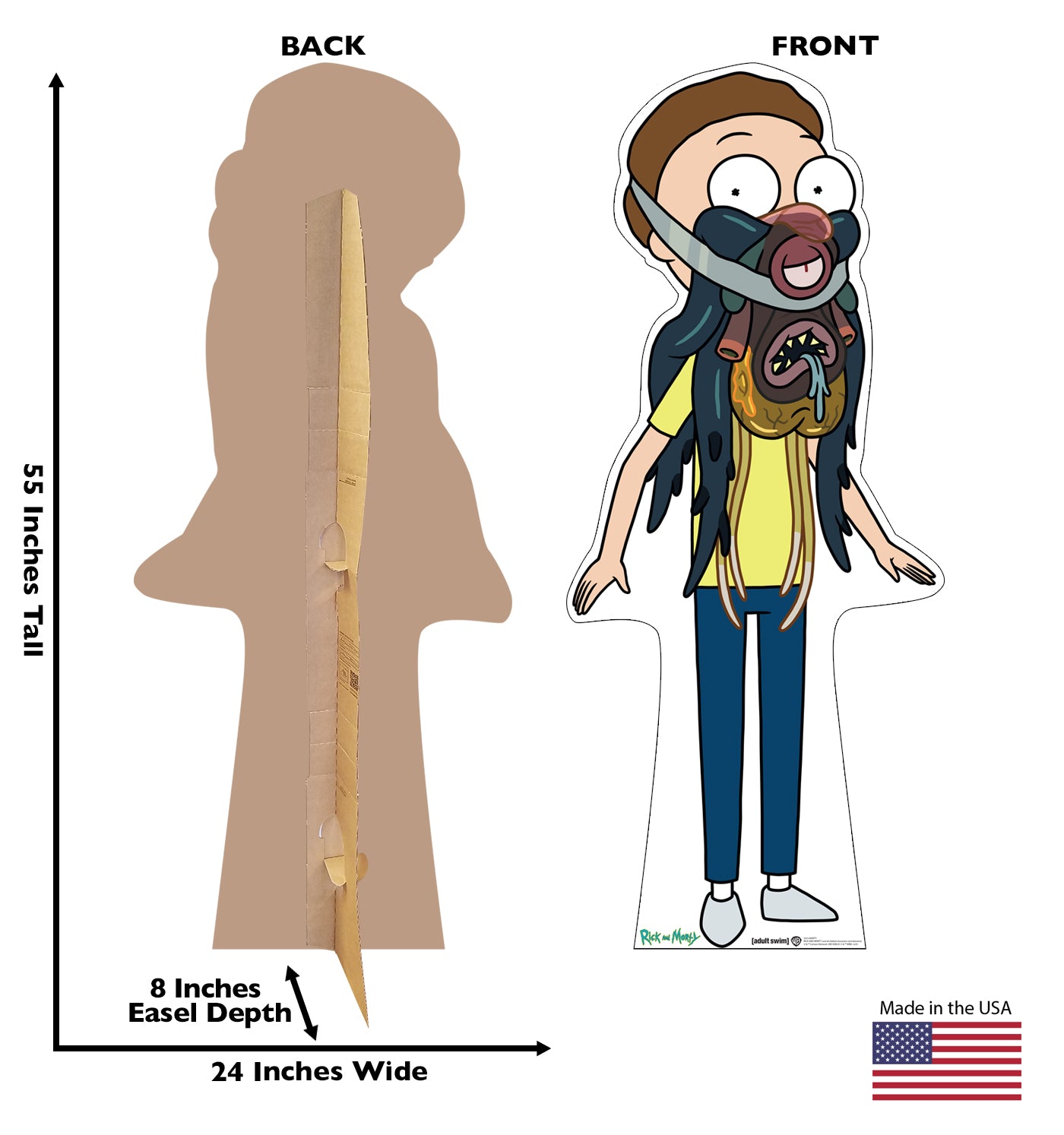 Life-size Cardboard Cutout of Morty - All Cutouts
