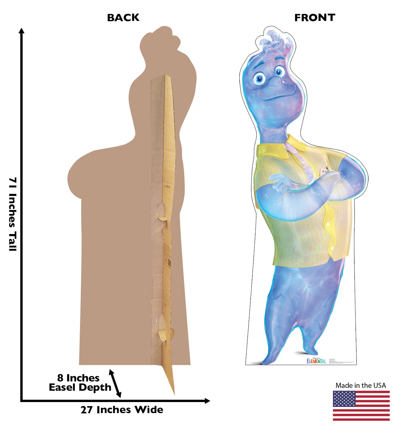 Life-size Cardboard Cutout of Wade Ripple - All Cutouts