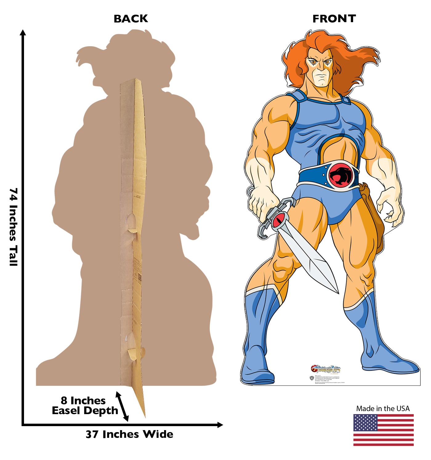 Life-size Cardboard Cutout of Lion-O - All Cutouts