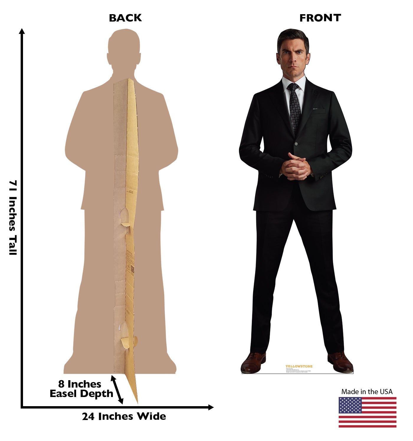 Life-size Cardboard Cutout of Jamie Dutton - All Cutouts