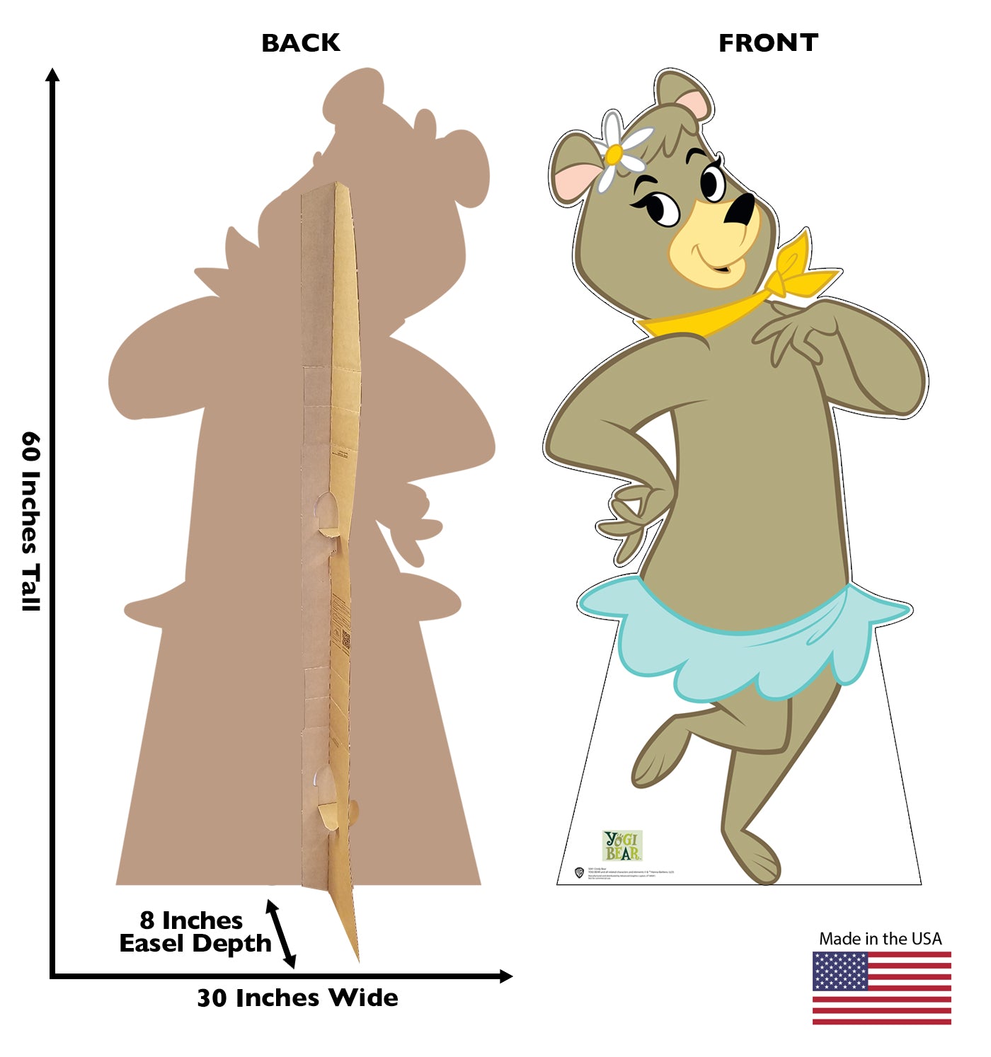 Life-size Cardboard Cutout of Cindy Bear - All Cutouts