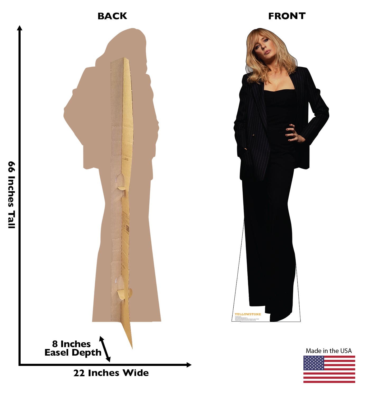 Life-size Cardboard Cutout of Beth Dutton - All Cutouts