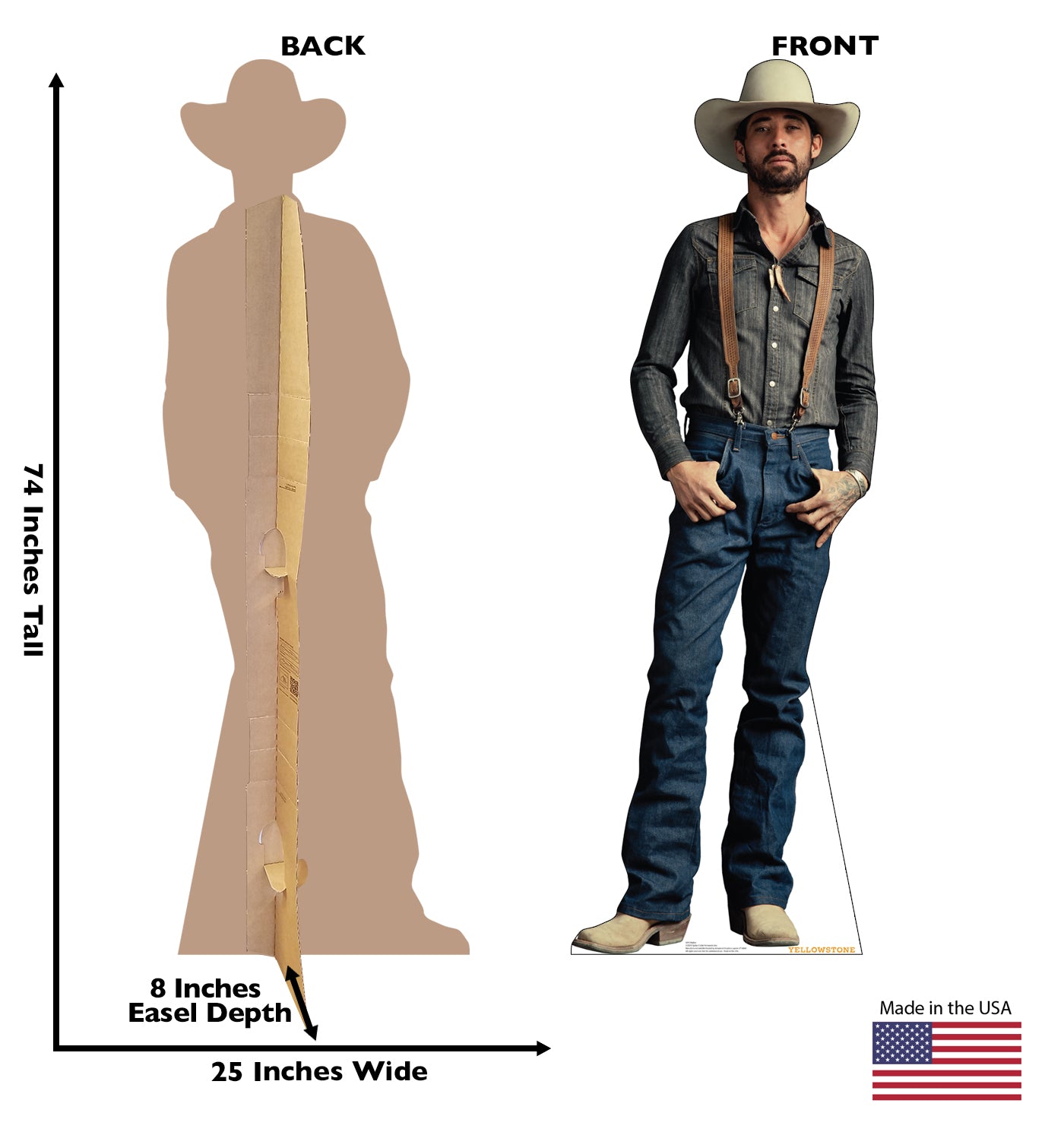 Life-size Cardboard Cutout of Walker - All Cutouts
