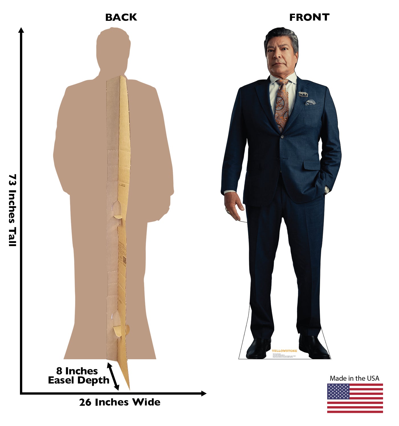 Life-size Cardboard Cutout of Thomas Rainwater - All Cutouts