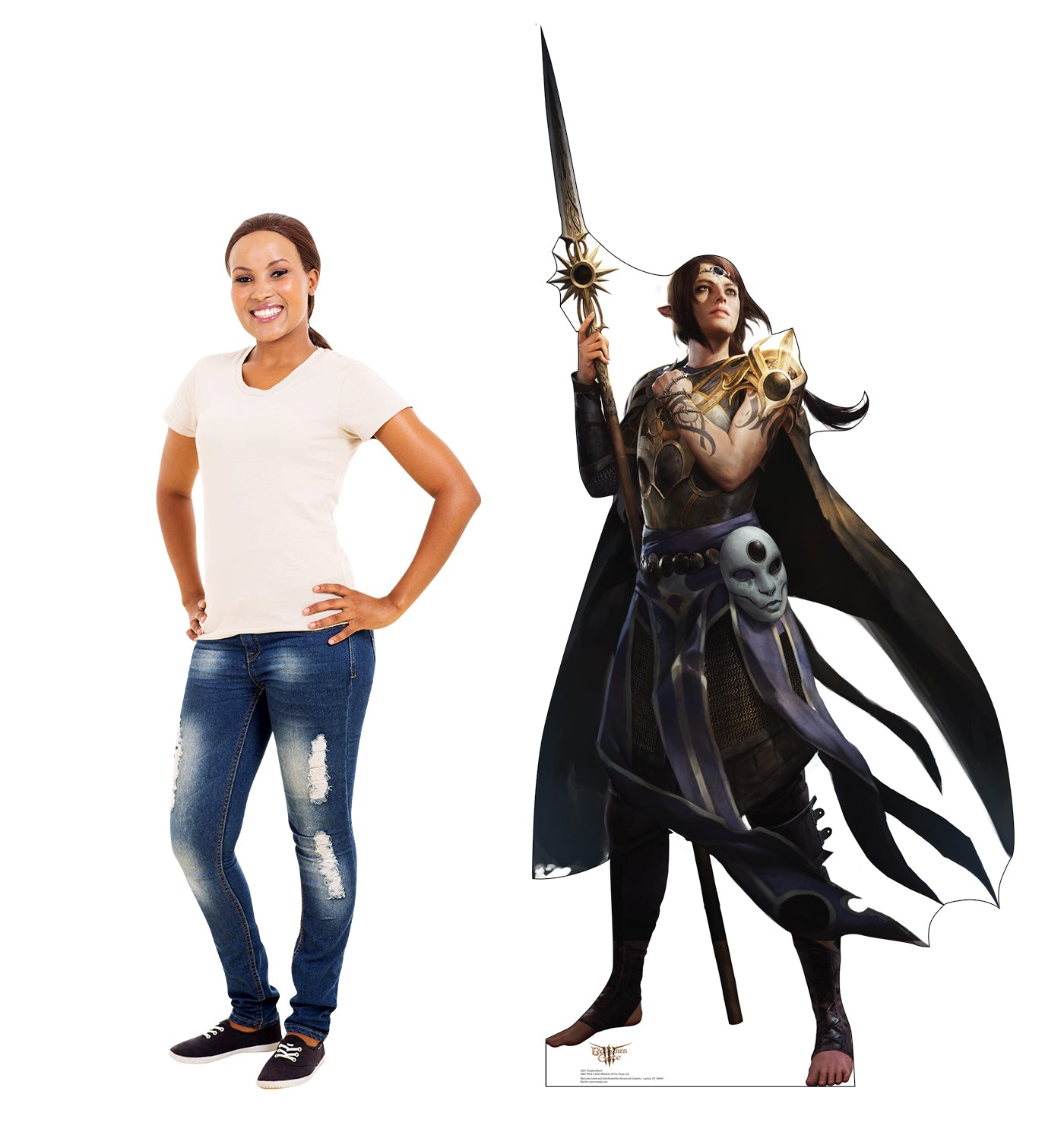 Life-size Cardboard Cutout of Shadowheart (D&D) - All Cutouts