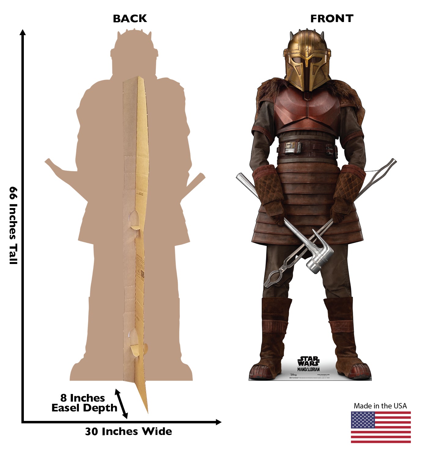 Life-size Cardboard Cutout of The Armorer - All Cutouts