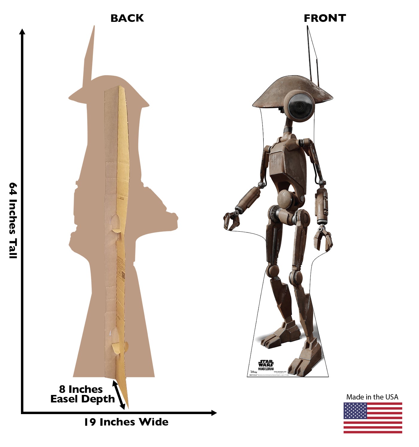 Life-size Cardboard Cutout of Pit Droid - All Cutouts