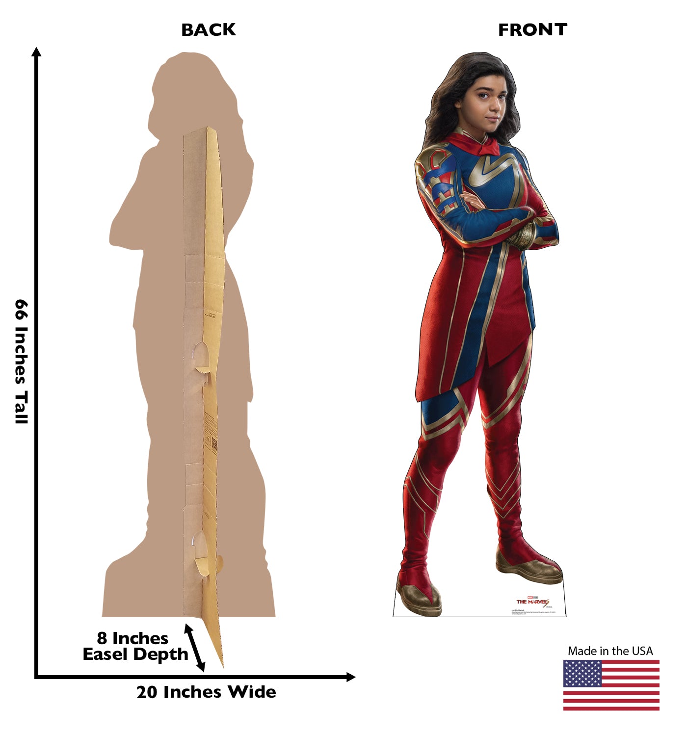 Life-size Cardboard Cutout of Ms. Marvel - All Cutouts