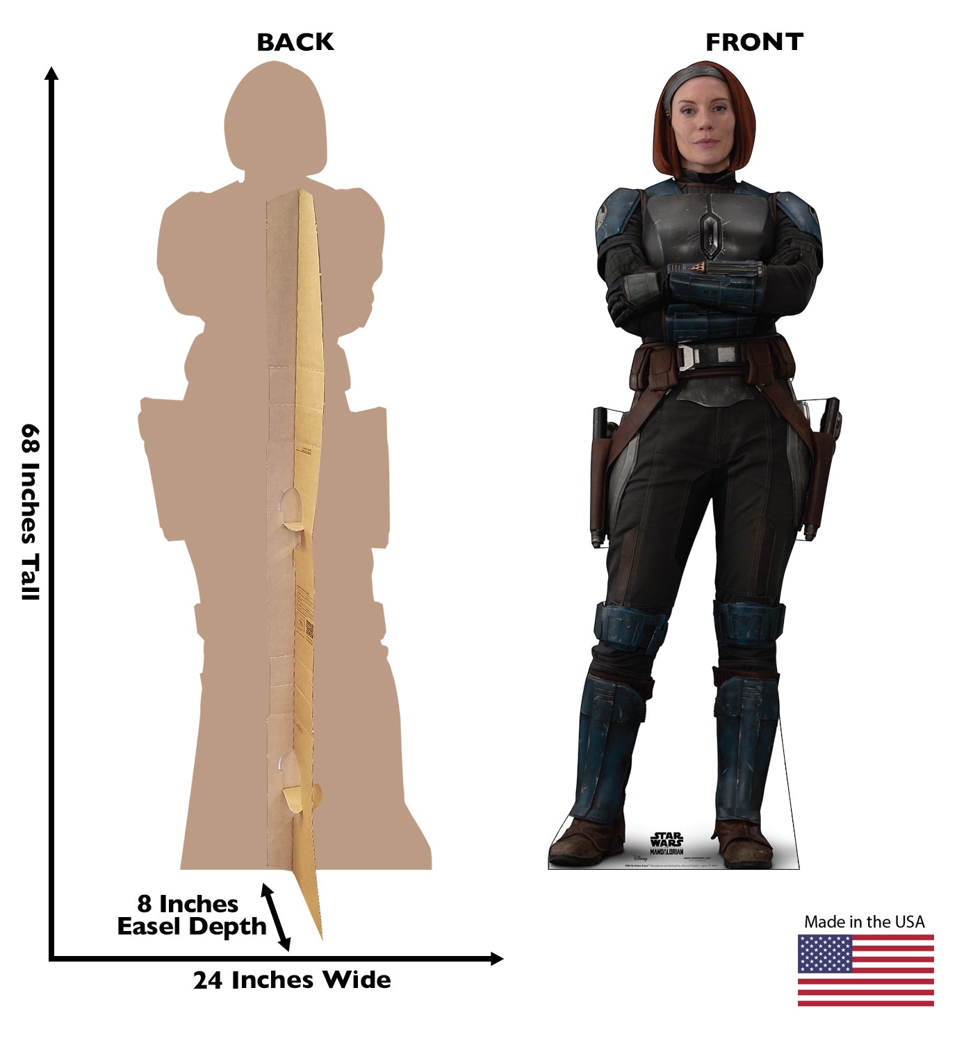 Life-size Cardboard Cutout of Bo-Katan Kryze - All Cutouts