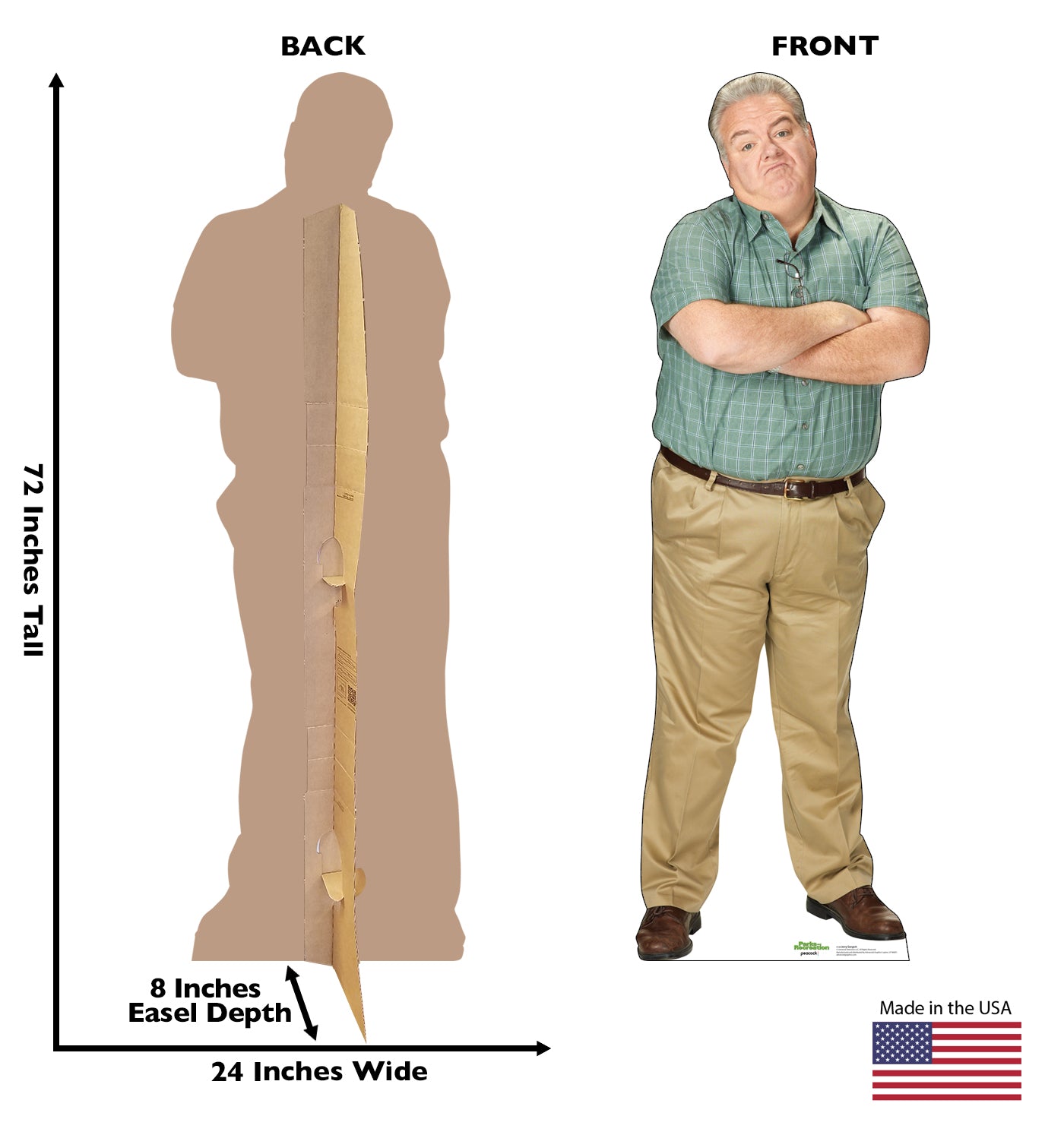 Life-size Cardboard Cutout of Jerry Gergich - All Cutouts