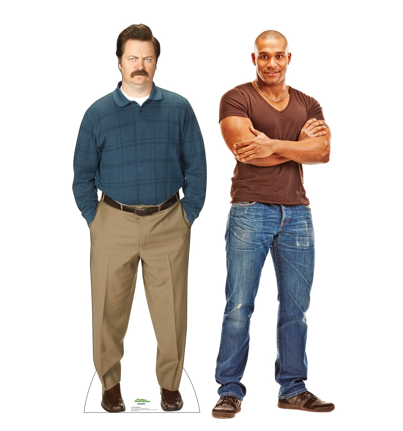 Life-size Cardboard Cutout of Ron Swanson - All Cutouts