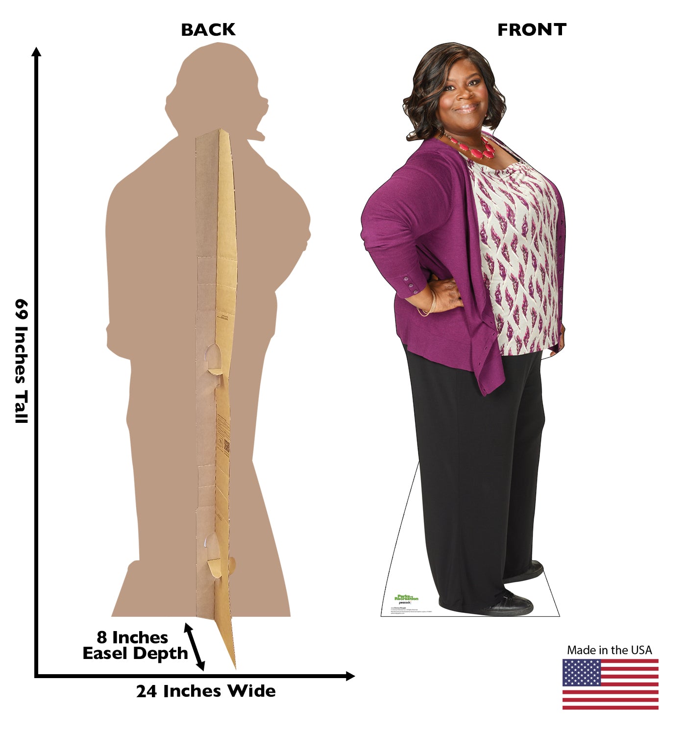 Life-size Cardboard Cutout of Donna Meagle - All Cutouts