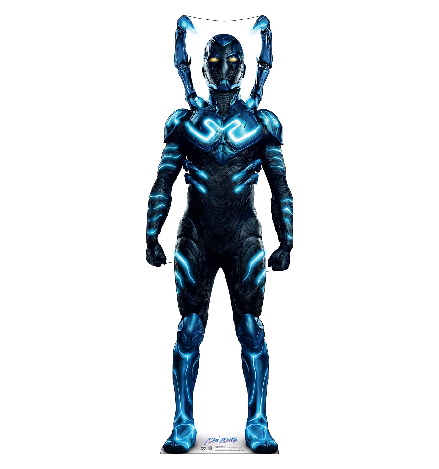 Life-size Cardboard Cutout of Blue Beetle