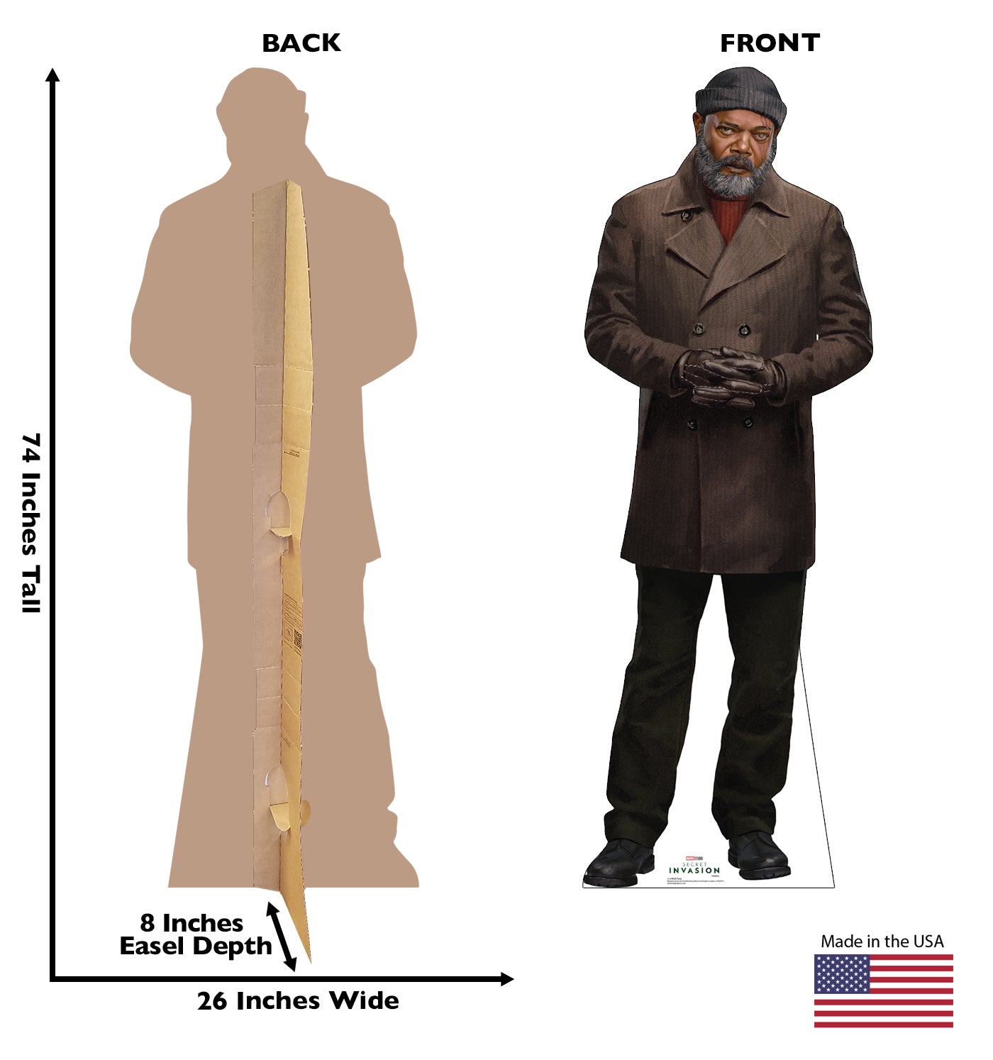 Life-size Cardboard Cutout of Nick Fury (Secret Invasion) - All Cutouts